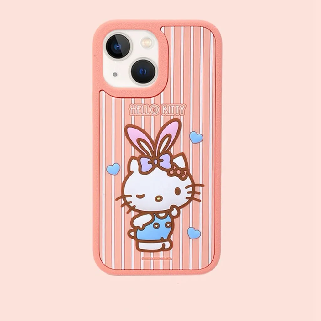 Sanrio Silicone Full Protect Phone Case | Hello Kitty My Melody Kuromi Cinnamoroll - iPhone Case 13 14 15 Pro Promax