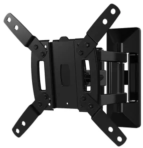 Sanus LSF110-B1 Full-Motion TV Mount, Plastic/Steel, Black, Wall, For: 19 to 40 in Flat-Panel TVs Weighing Up to 35 lb :EA: QUANTITY: 1