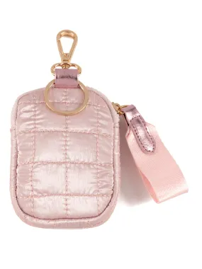 Shiraleah Logan Clip-On Pouch, Rose