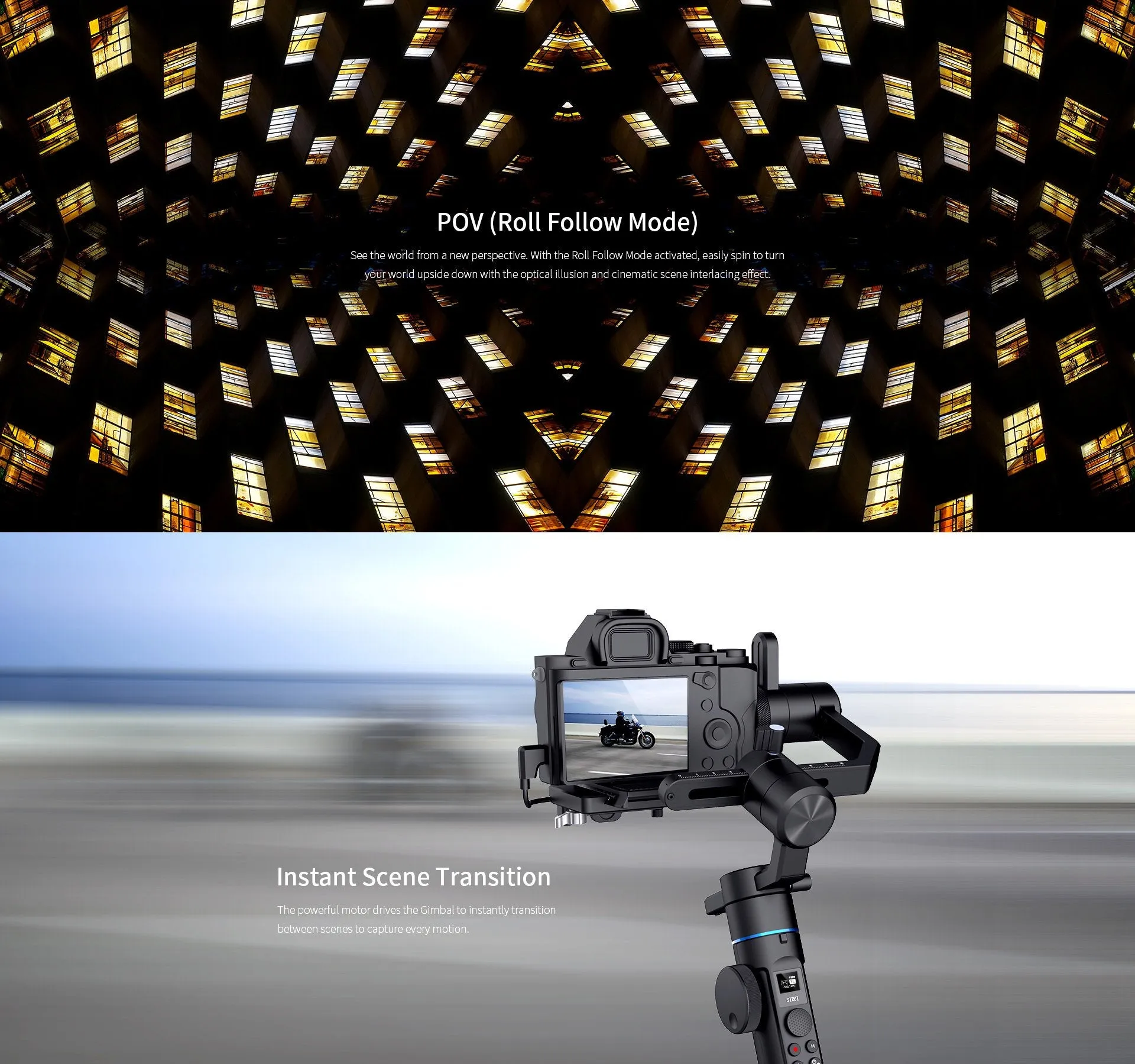 Sirui P1 Swift Gimbal for Cameras