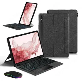 Smart Bluetooth Galaxy Tab S9 11 Backlit Keyboard Case