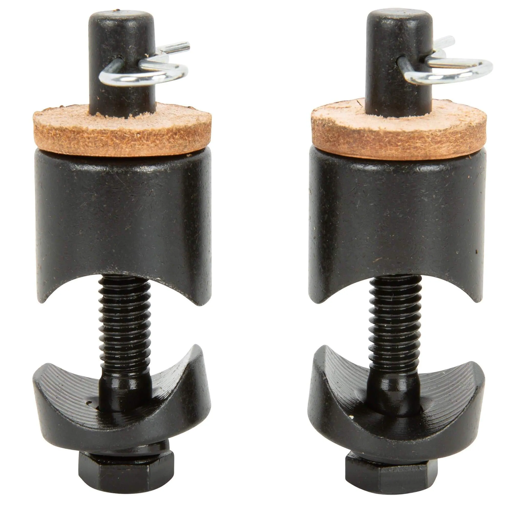 Solo Seat Bolt-On Spring Mounts - Black