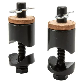 Solo Seat Bolt-On Spring Mounts - Black