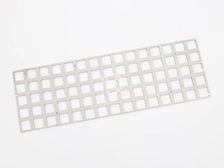 stainless steel plate for xd75re 60% custom keyboard Mechanical Keyboard Plate support xd75re