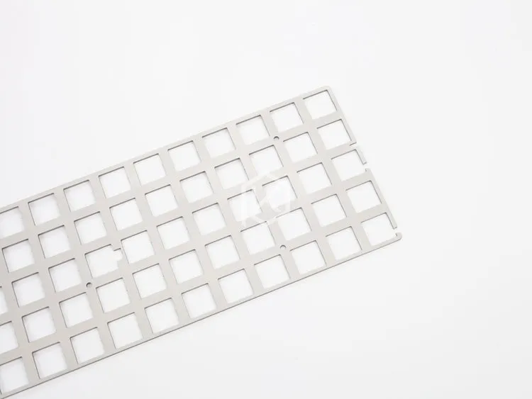 stainless steel plate for xd75re 60% custom keyboard Mechanical Keyboard Plate support xd75re