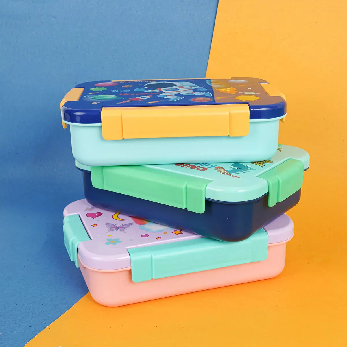 Starlight 100% Spill-Proof 3 Compartment Lunch Box