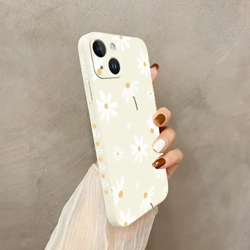 Stylish Daisy Phone Case – Slim, Protective Cover for All iPhone Models