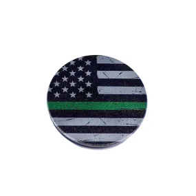 Subdued Phone Holder - Thin Green Line Flag