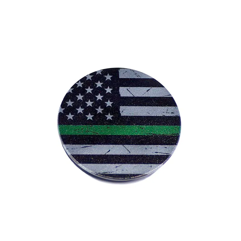 Subdued Phone Holder - Thin Green Line Flag