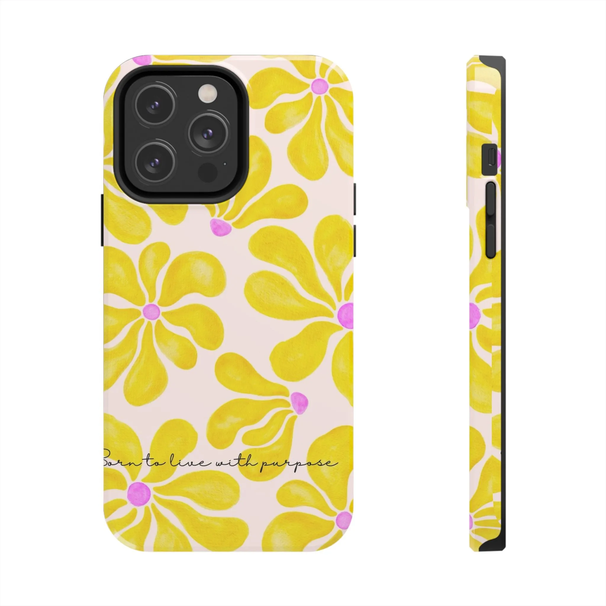 Sunshine Floral Tough iPhone Cases