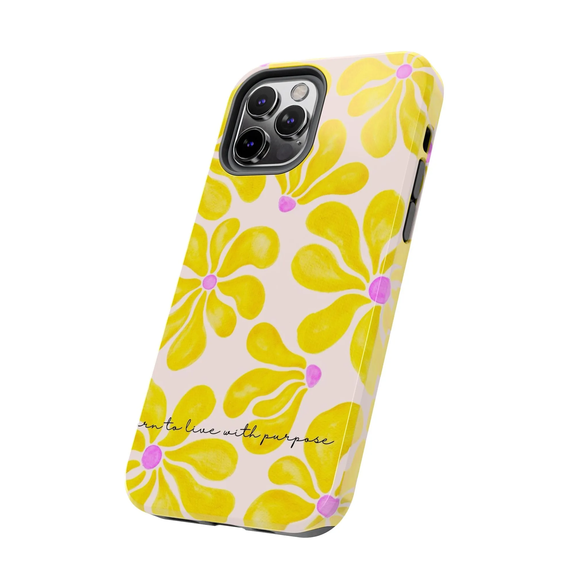 Sunshine Floral Tough iPhone Cases