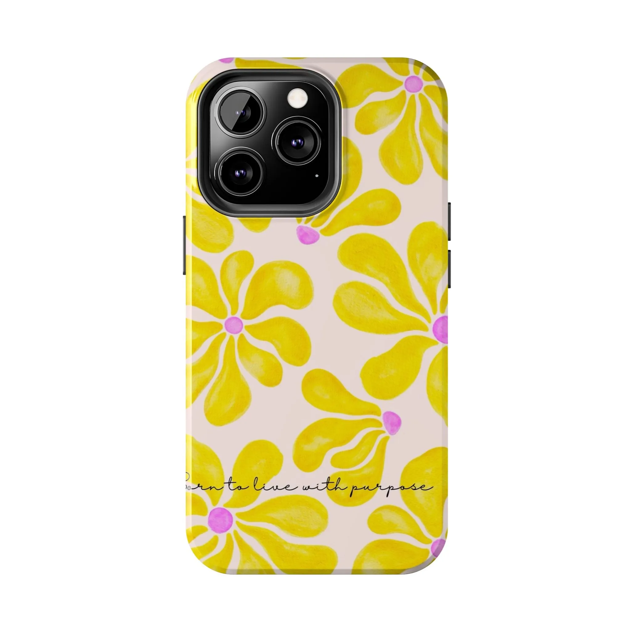 Sunshine Floral Tough iPhone Cases