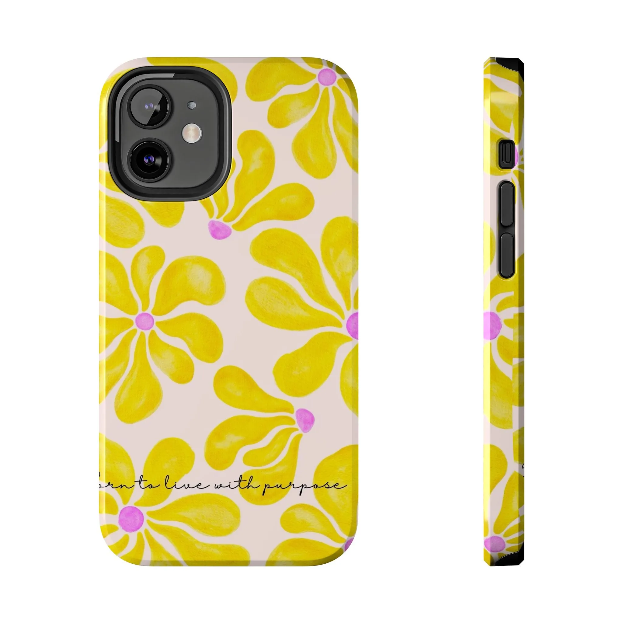 Sunshine Floral Tough iPhone Cases