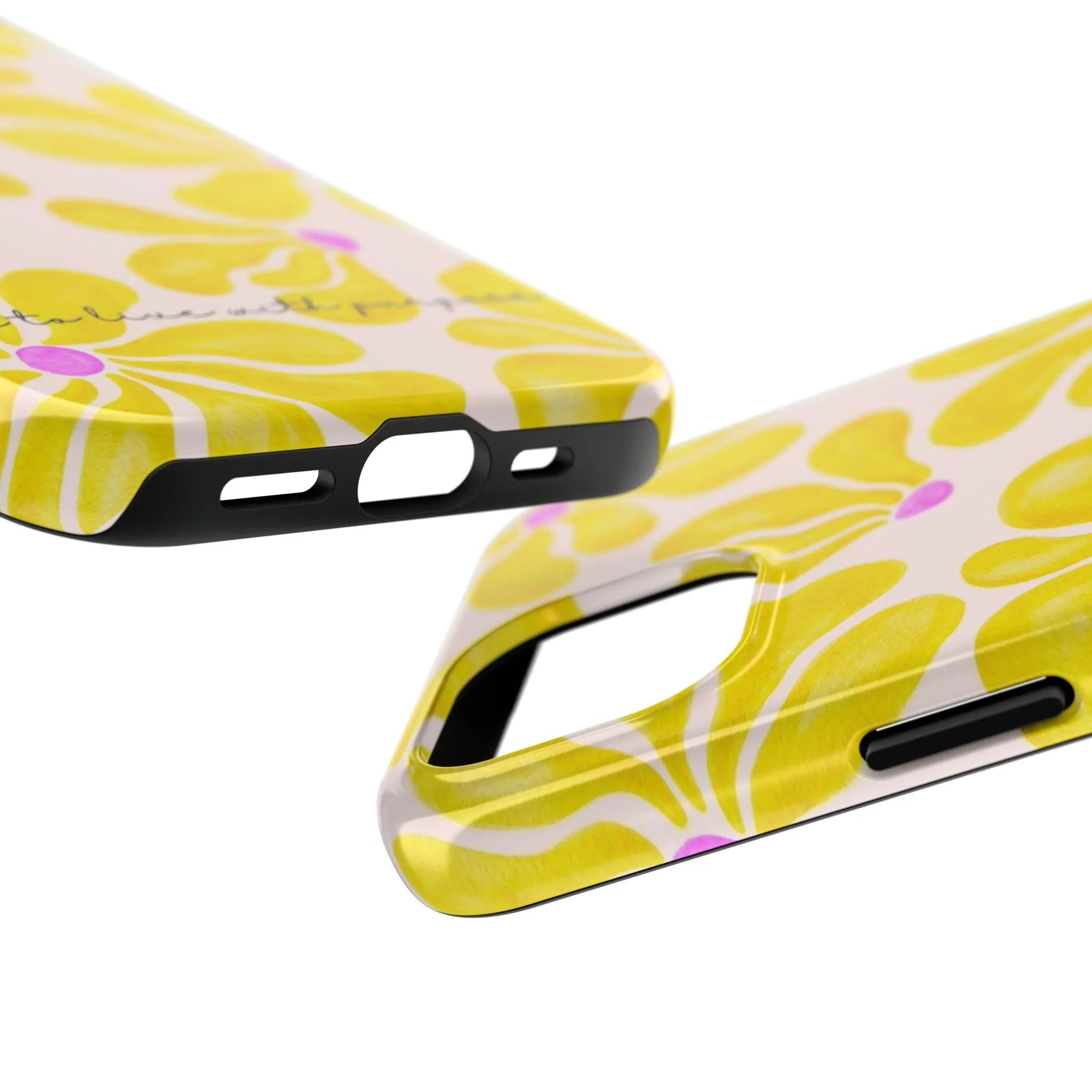 Sunshine Floral Tough iPhone Cases