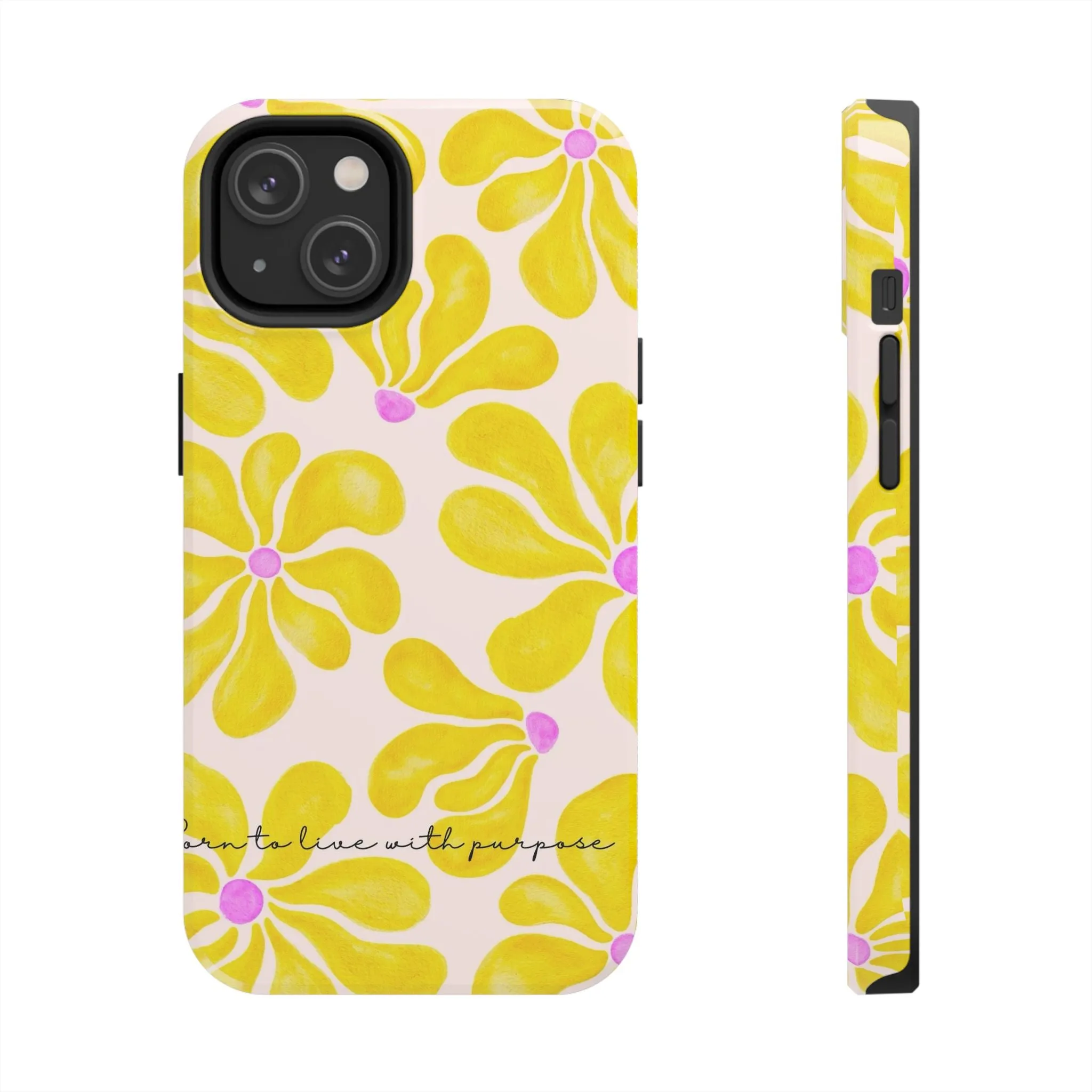 Sunshine Floral Tough iPhone Cases