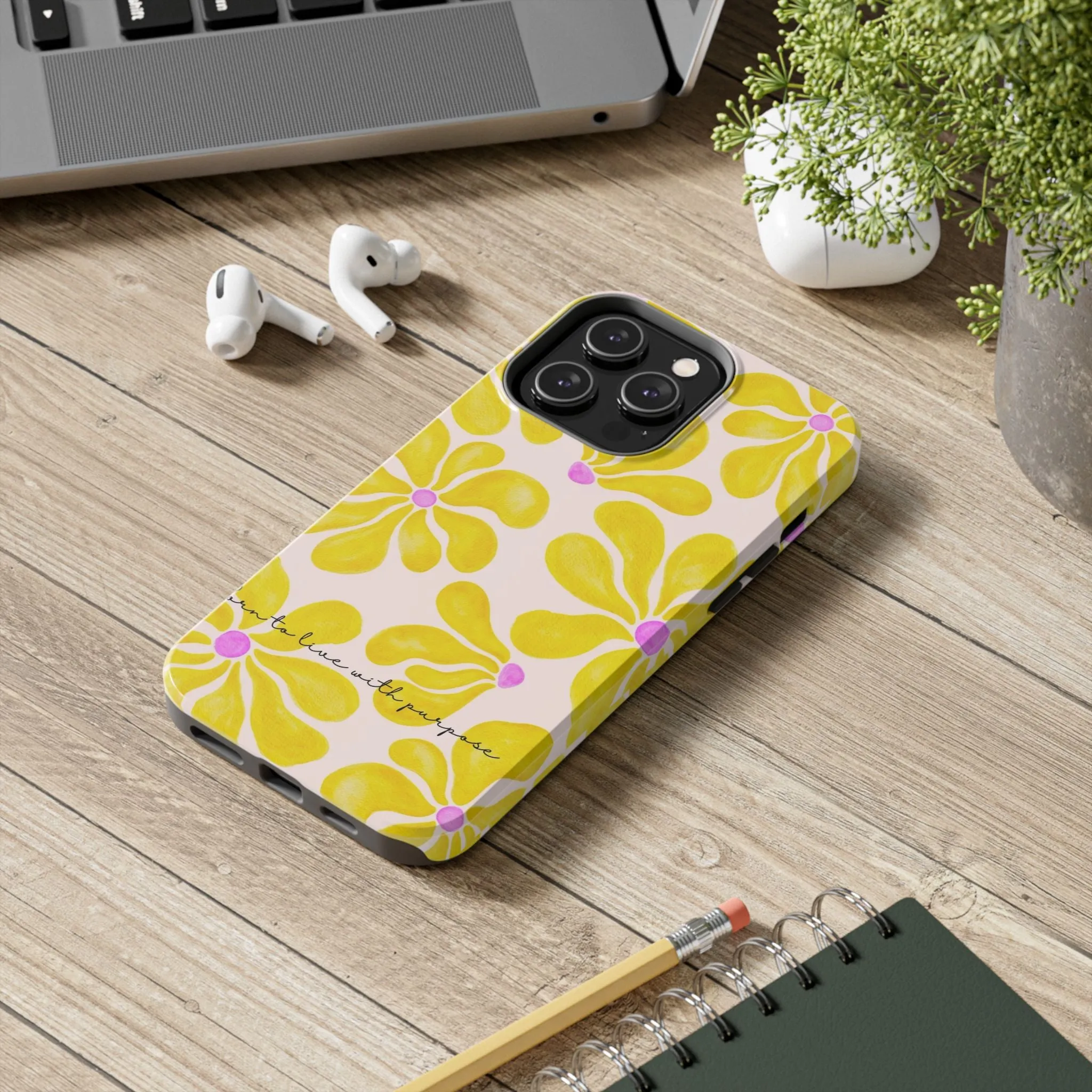 Sunshine Floral Tough iPhone Cases