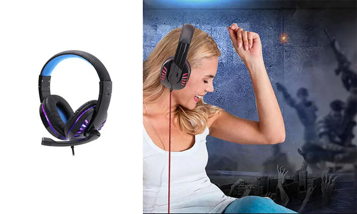 SY755MV Luminous Game Headphone