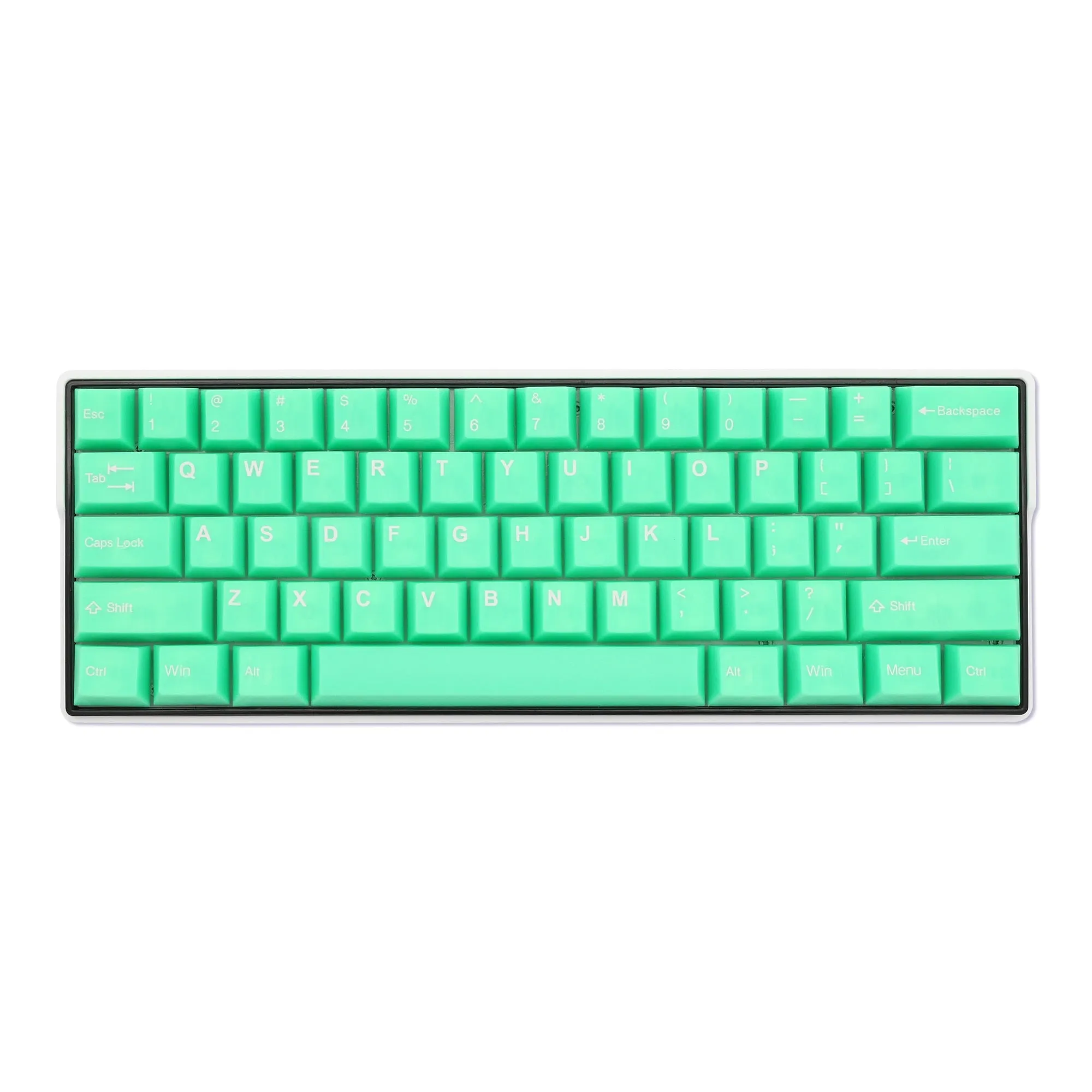 Taihao Haunted Slime Sprout ABS Doubleshot Keycap Translucent Cubic for mechanical keyboard color of Green Colorway