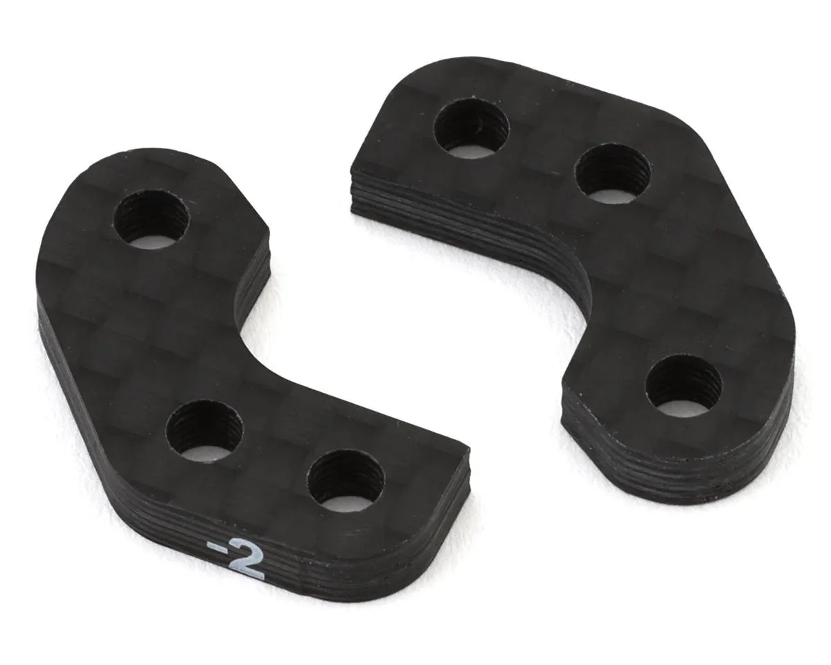 Team Associated RC10B7 Factory Team Caster Block Link Mounts (-2mm) (2) 92469