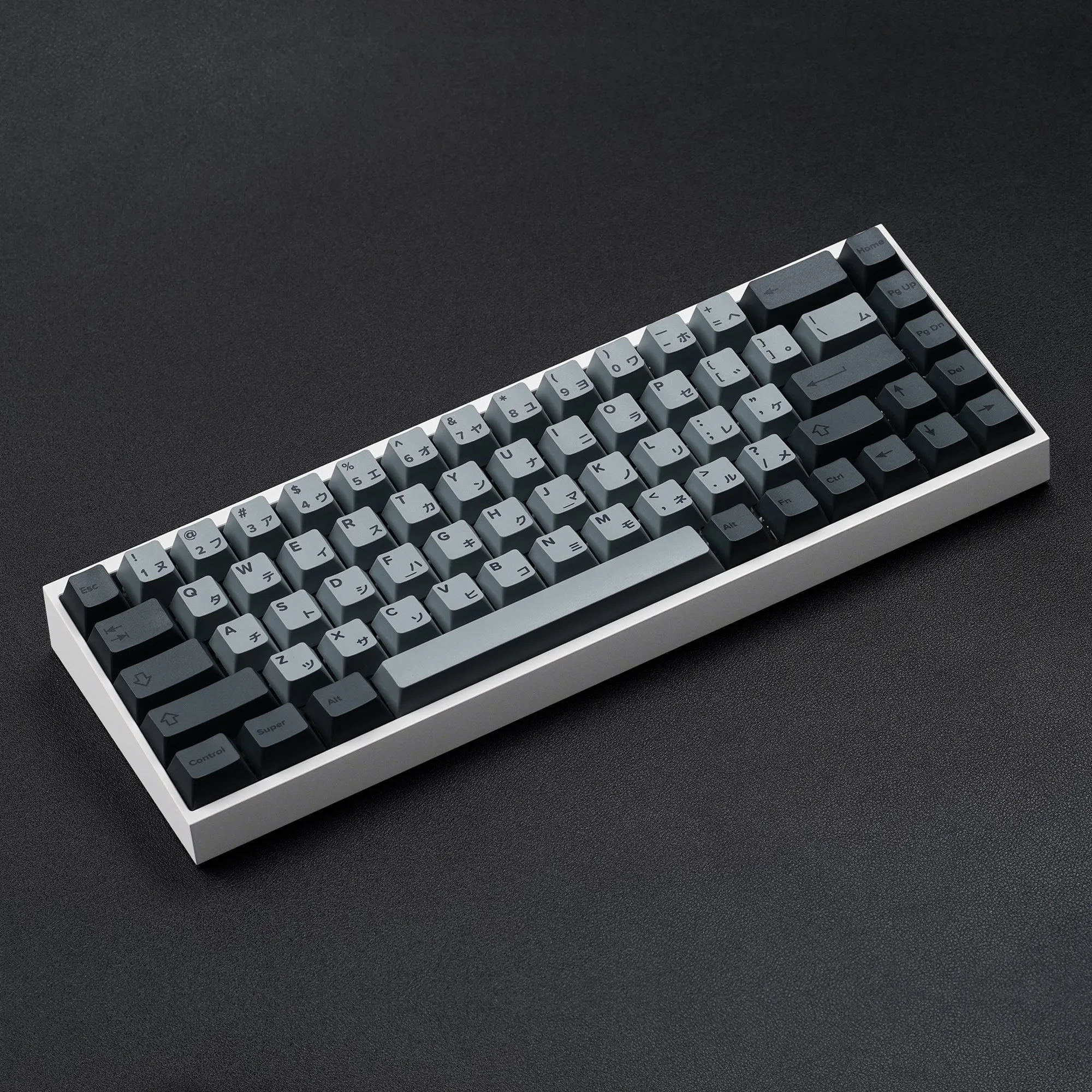 Tofu65 Mechanical Keyboard With Cement Grey Japanese PBT Keycaps