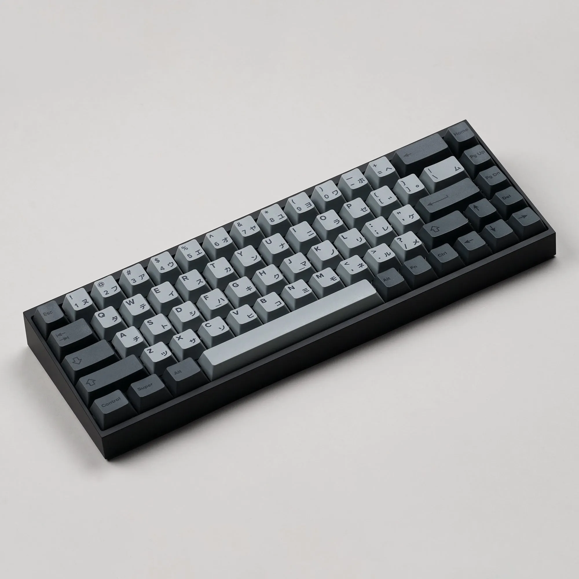 Tofu65 Mechanical Keyboard With Cement Grey Japanese PBT Keycaps