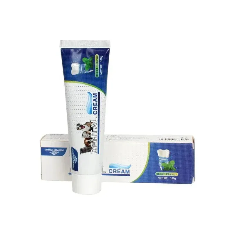 Vanilla Beef Pet Toothbrush Kit Cats Dogs