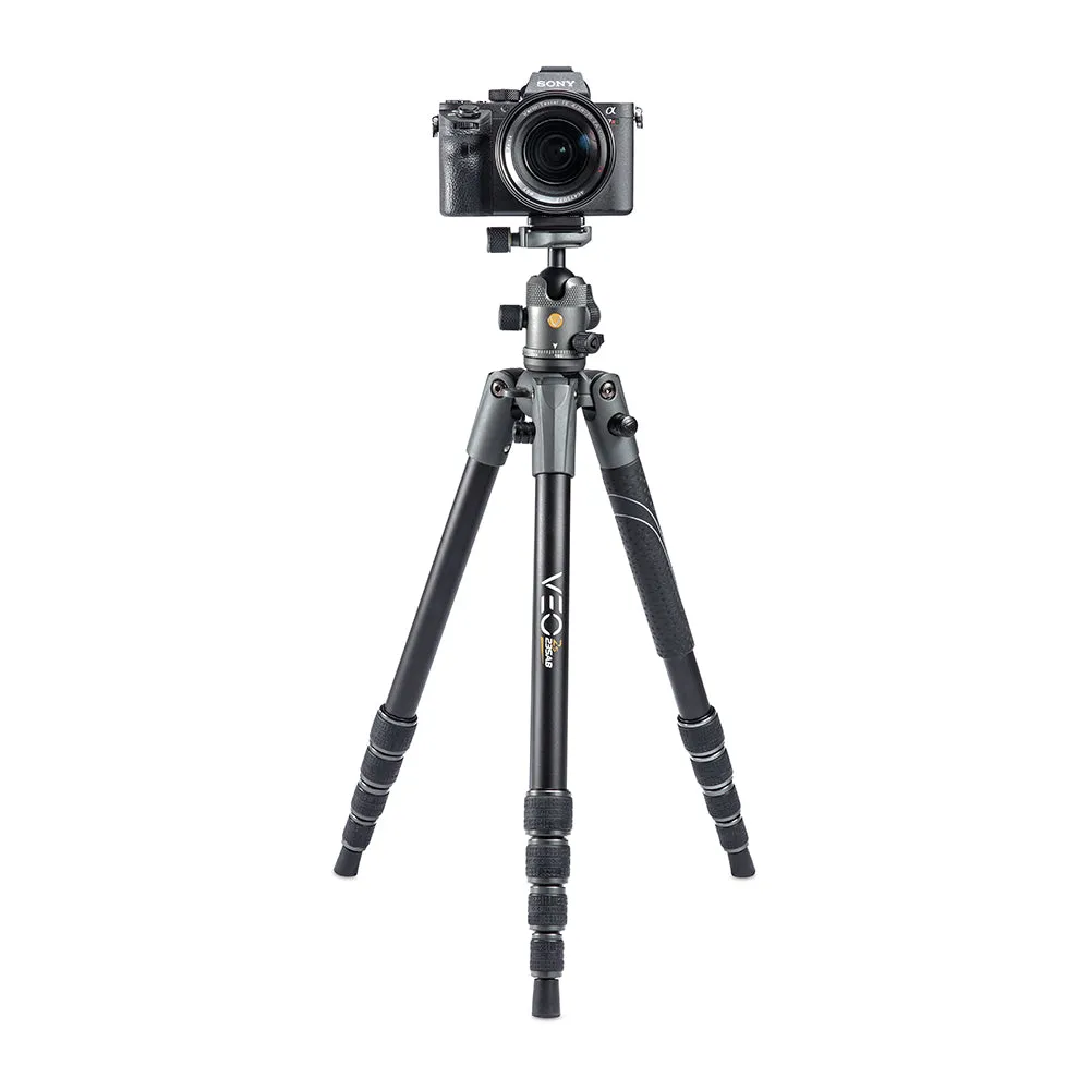 VEO 2S 235AB Aluminum Travel Tripod/Monopod with Ball Head - Rated at 13.2lbs/6kg