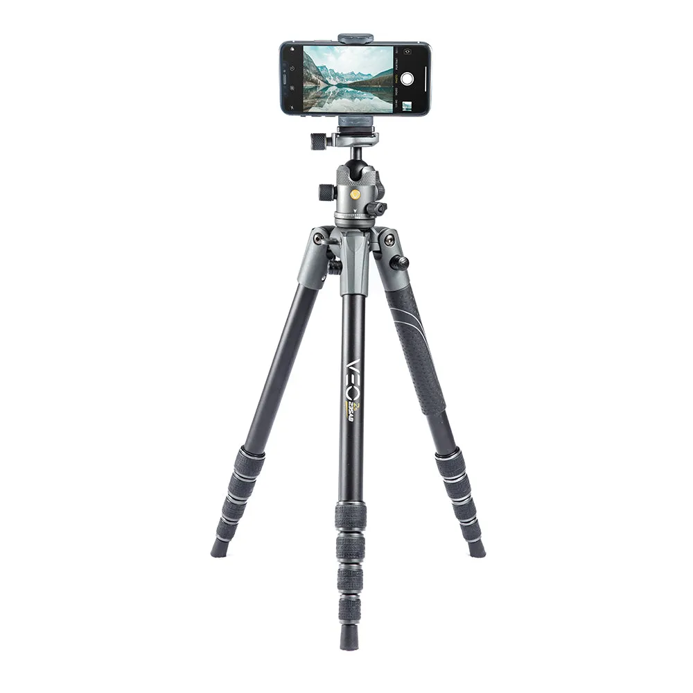 VEO 2S 235AB Aluminum Travel Tripod/Monopod with Ball Head - Rated at 13.2lbs/6kg