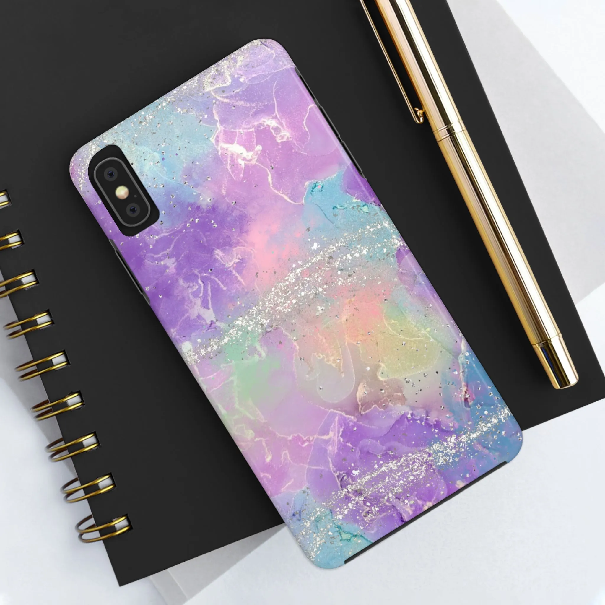 Watercolor print design Tough Phone Case compatible with a large variety of iphone models