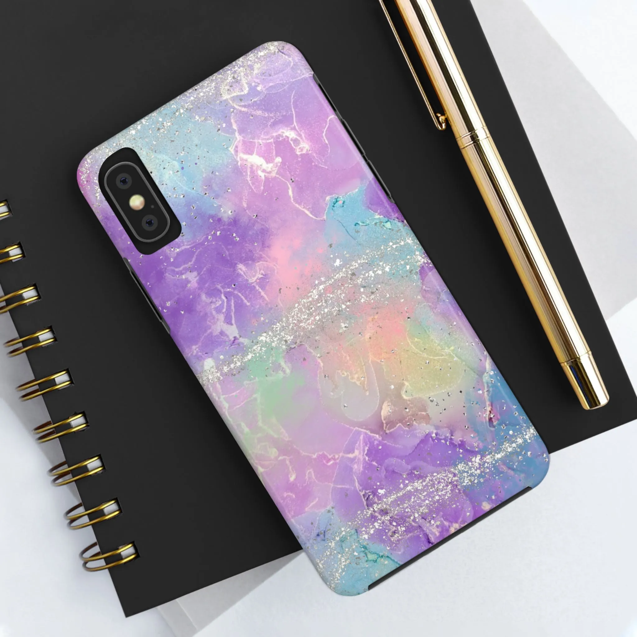 Watercolor print design Tough Phone Case compatible with a large variety of iphone models