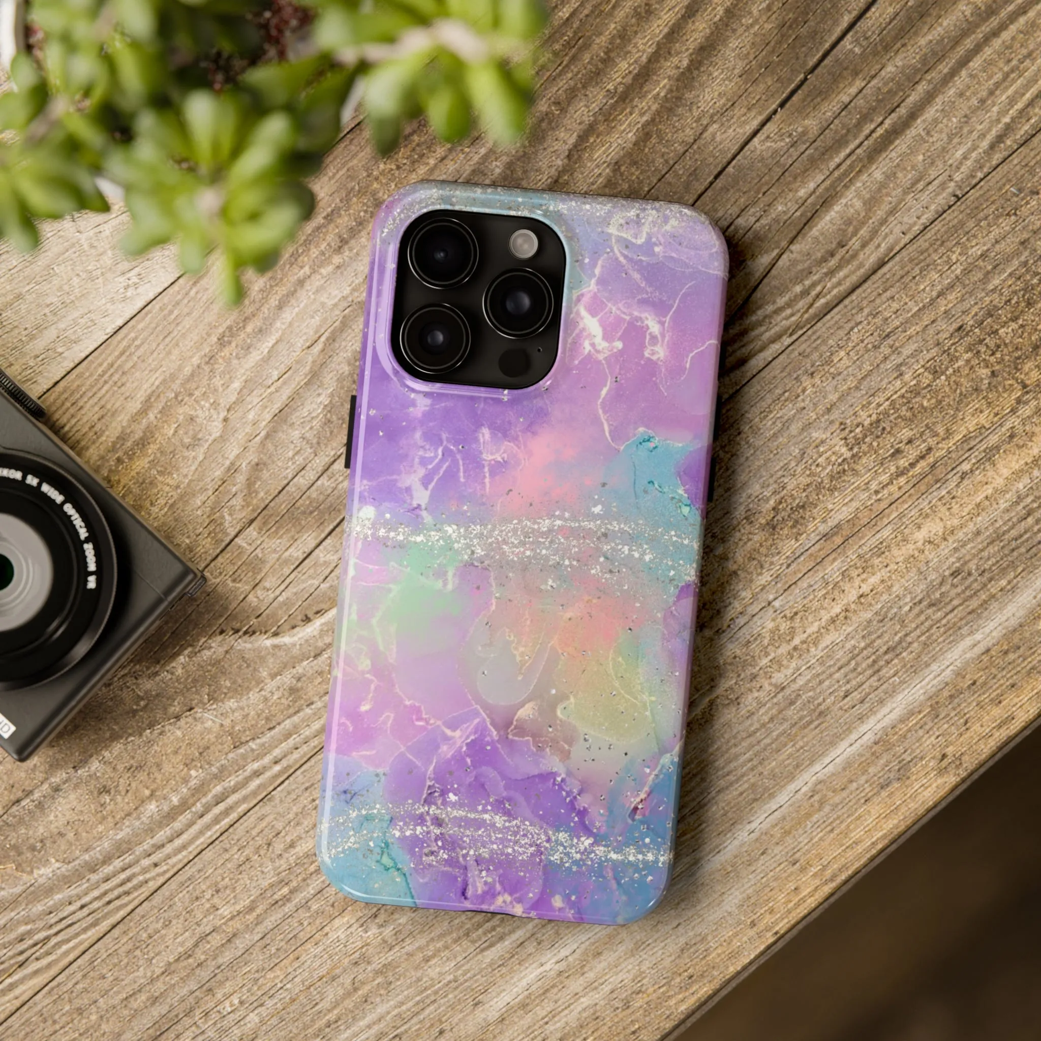 Watercolor print design Tough Phone Case compatible with a large variety of iphone models