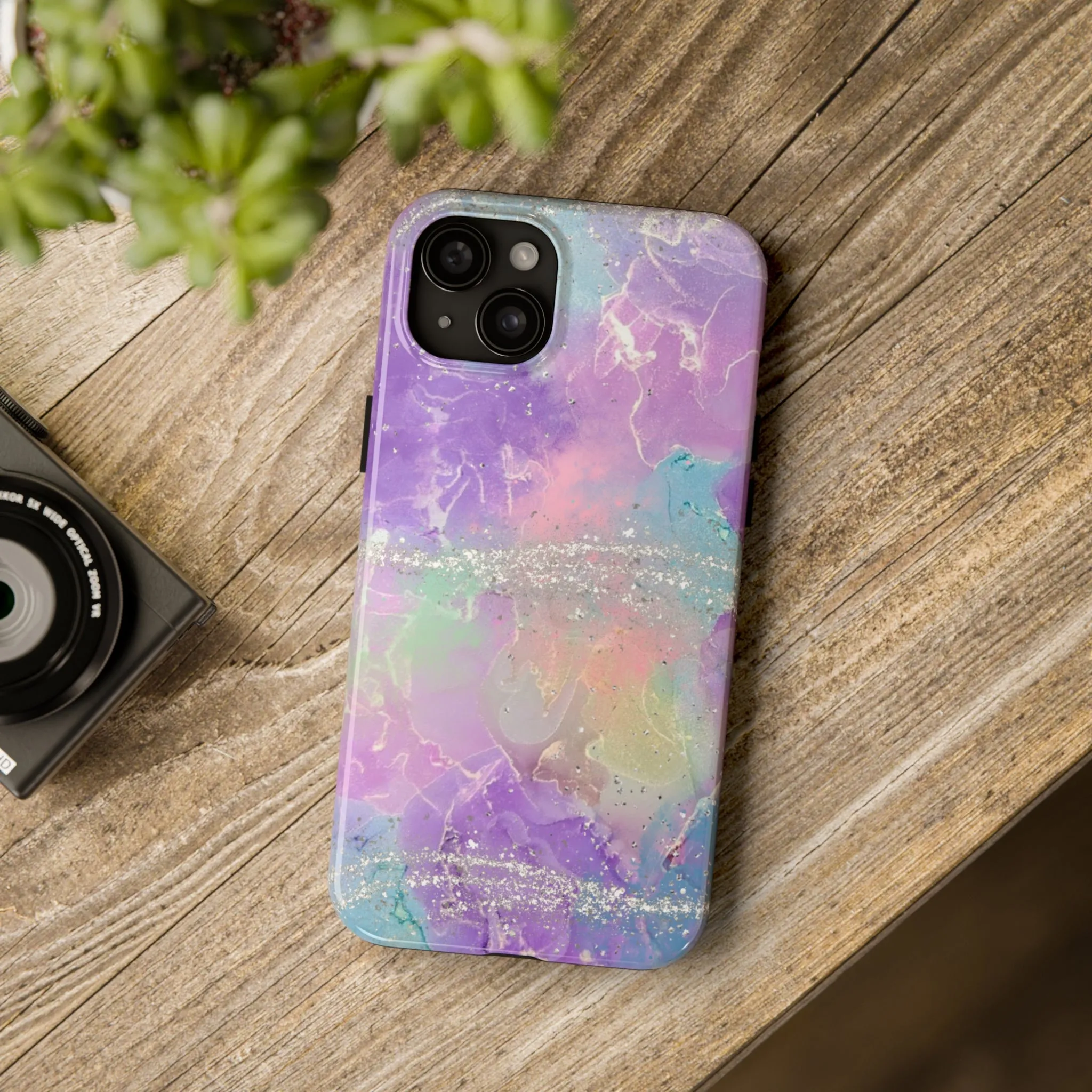 Watercolor print design Tough Phone Case compatible with a large variety of iphone models