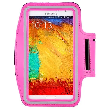 Waterproof Genernal Style PU Leather Case For Samsung Galaxy Note 1 2 3 4 N9100 Running Arm Band For Note4