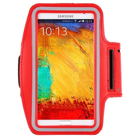 Waterproof Genernal Style PU Leather Case For Samsung Galaxy Note 1 2 3 4 N9100 Running Arm Band For Note4