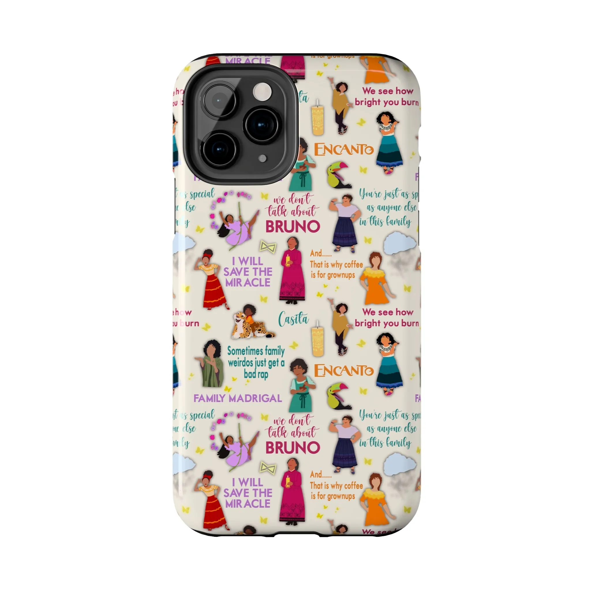 We Don't Talk Encanto Inspired Phone Case Gift Fan Art Iphone