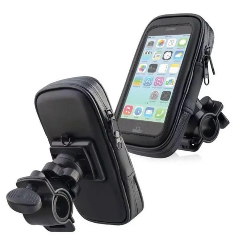 Weather-Resistant Motorbike Smartphone Stand