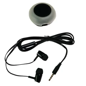 Wired Stereo Earphones/Earbuds with Mic & Call Button for most Android Phones