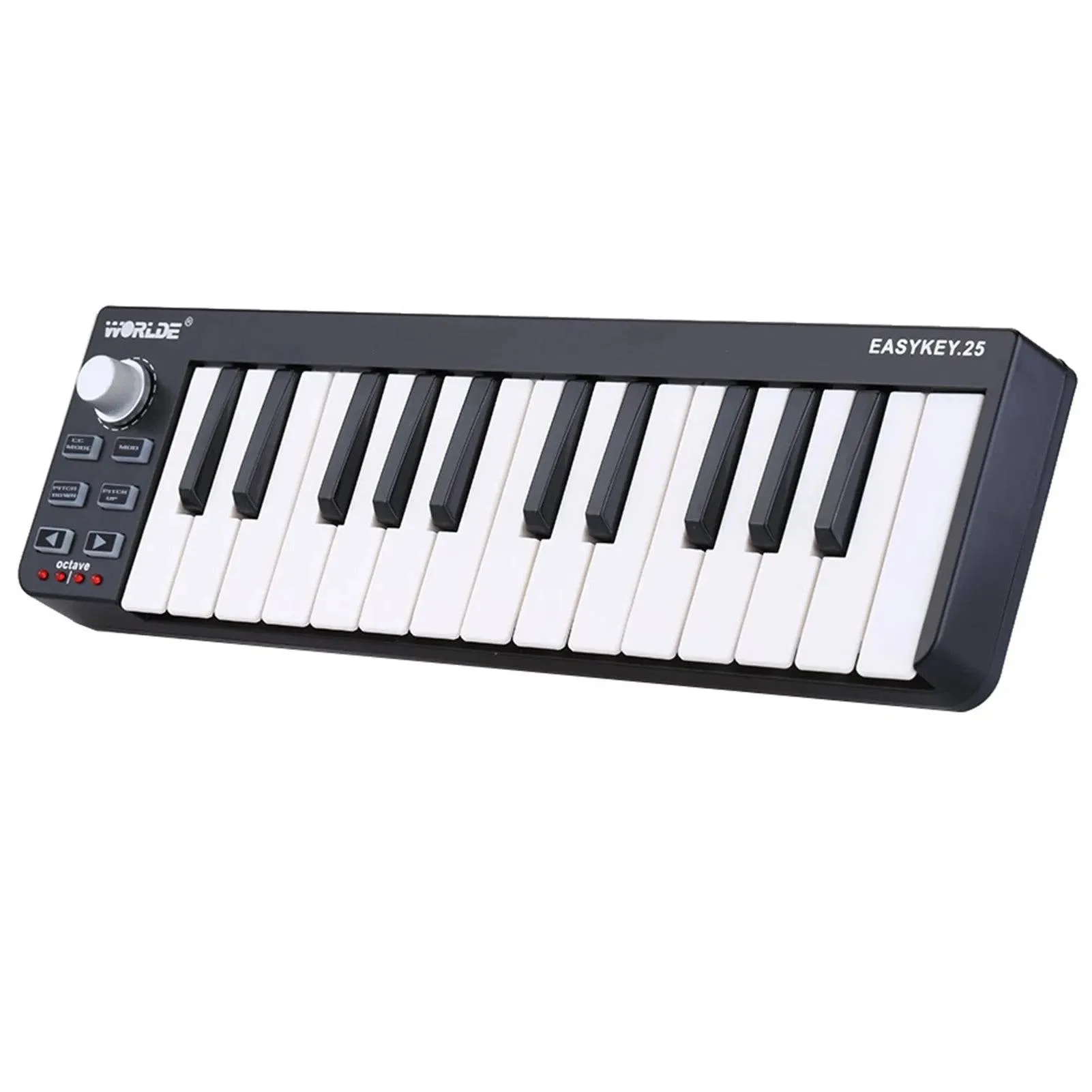 WORLDE Easykey.25 Portable Keyboard Mini 25-Key USB MIDI Controller Mini-keyboard Keys Keyboard Instrument