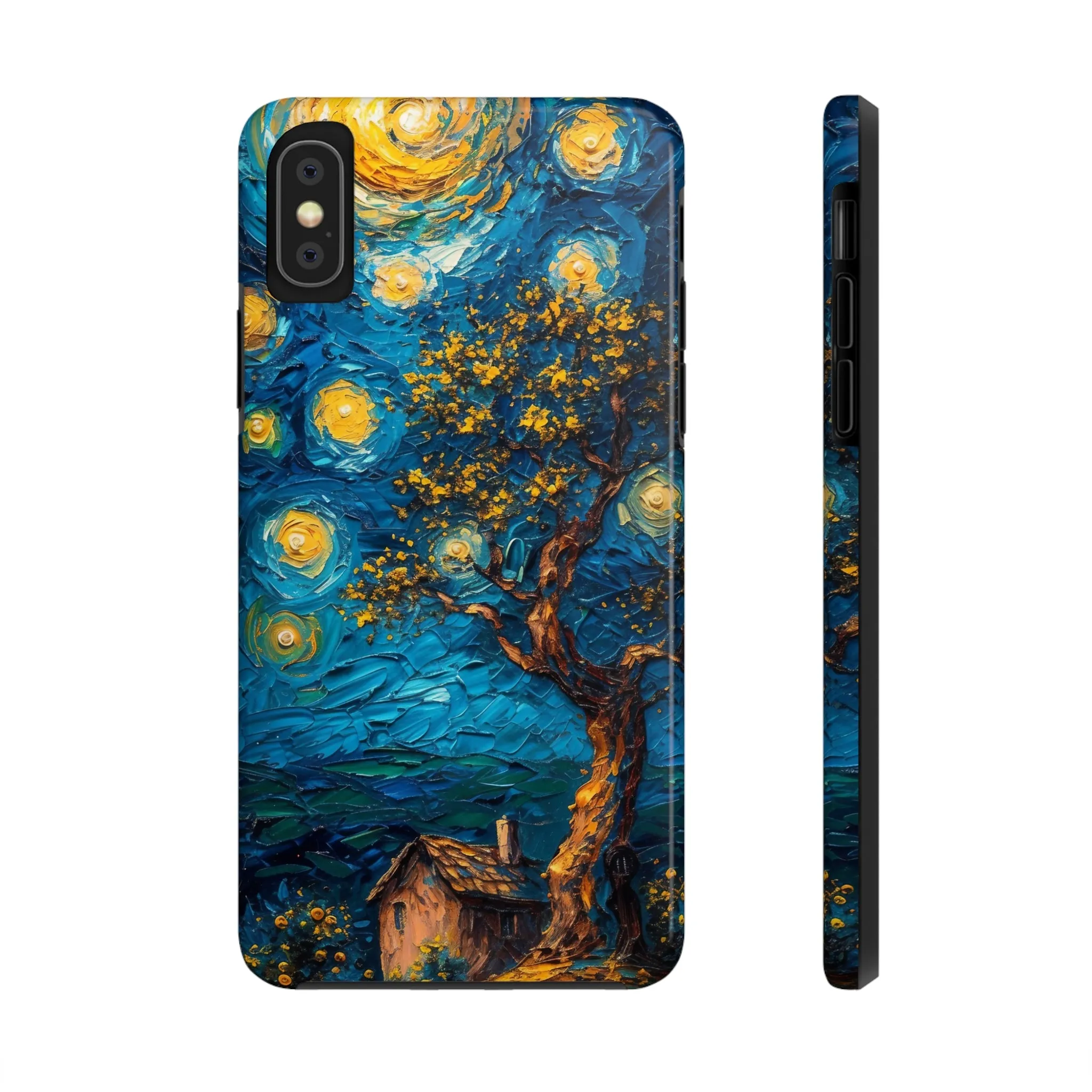 Yellow Dreamy Artistic Sky Design Tough Phone Case