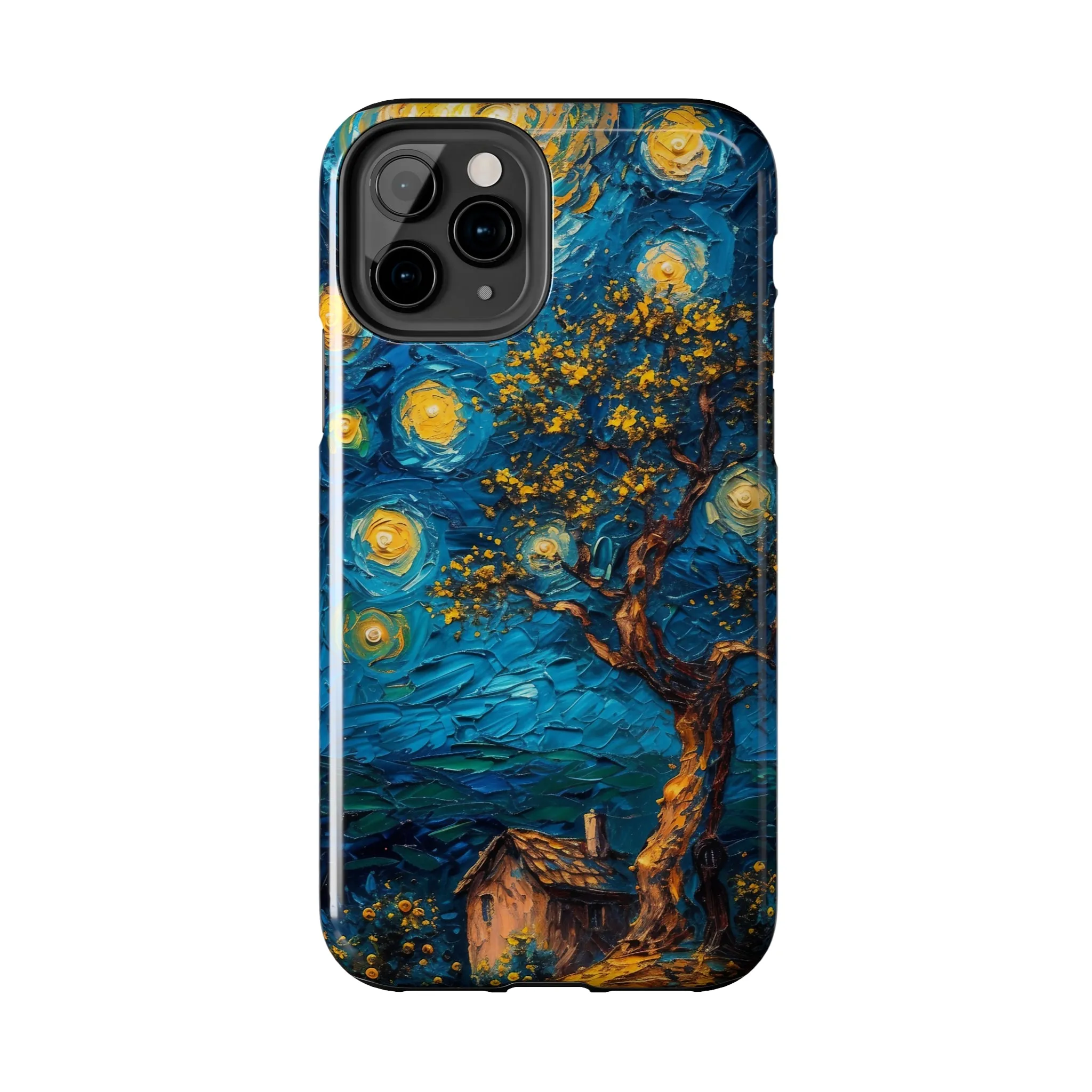 Yellow Dreamy Artistic Sky Design Tough Phone Case