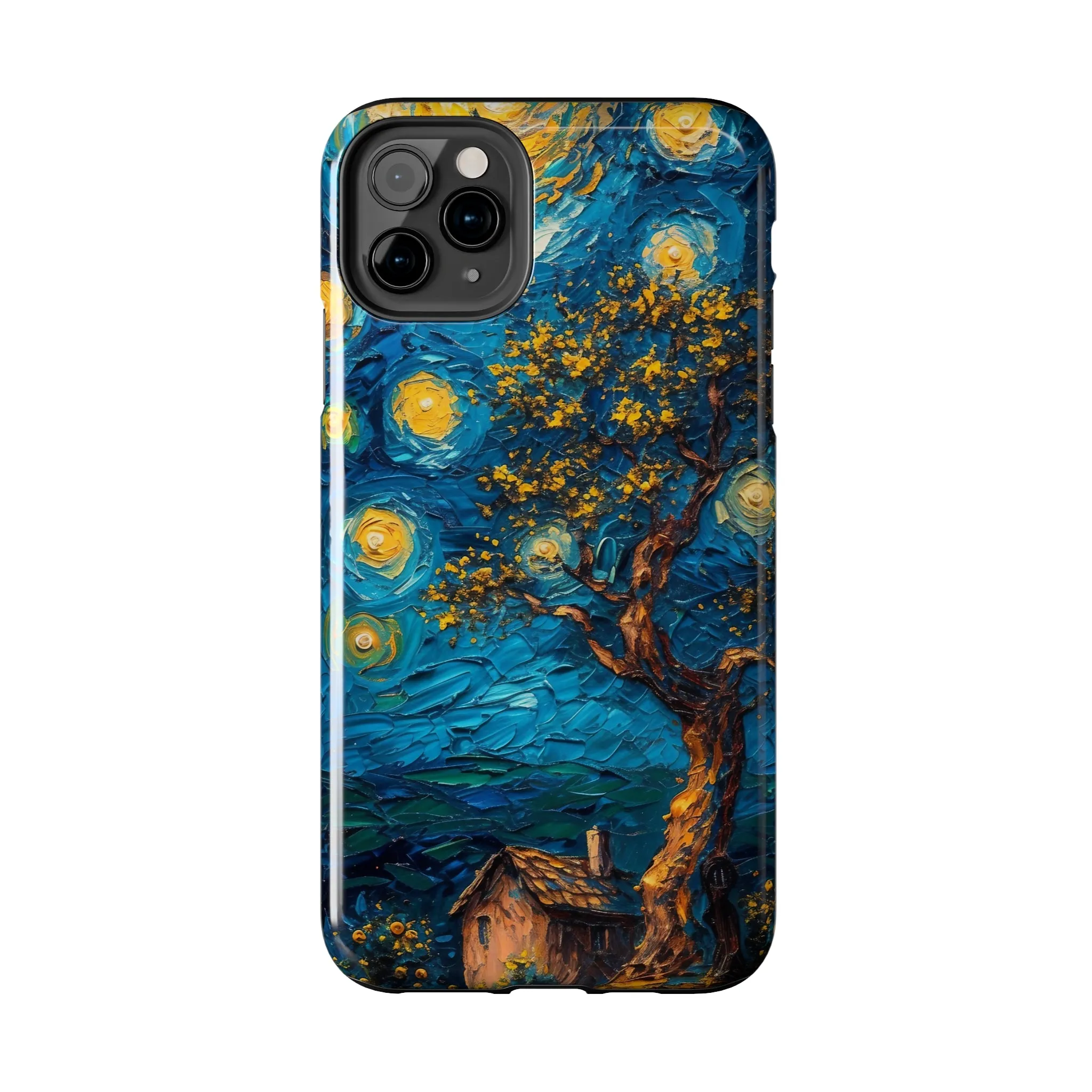 Yellow Dreamy Artistic Sky Design Tough Phone Case