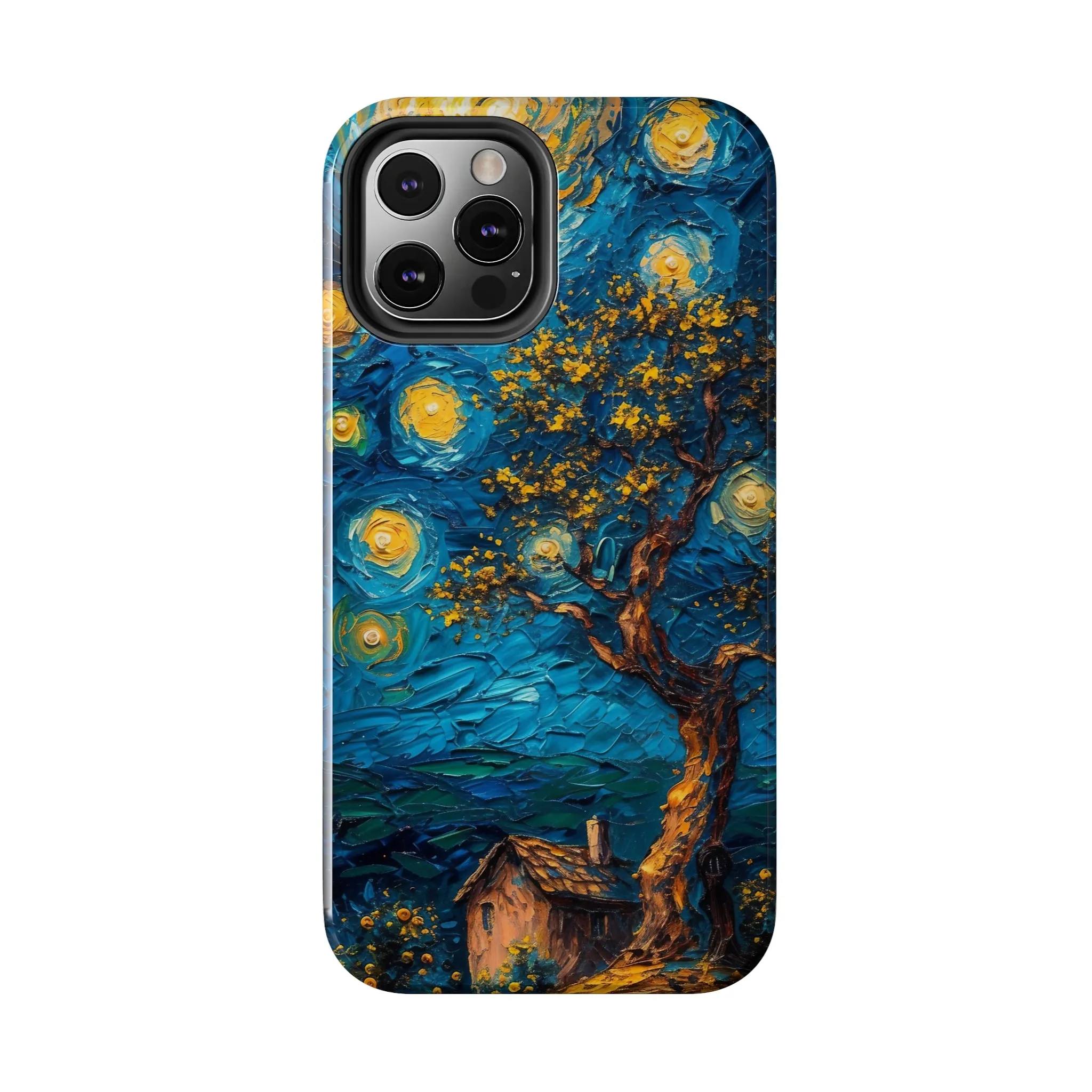 Yellow Dreamy Artistic Sky Design Tough Phone Case