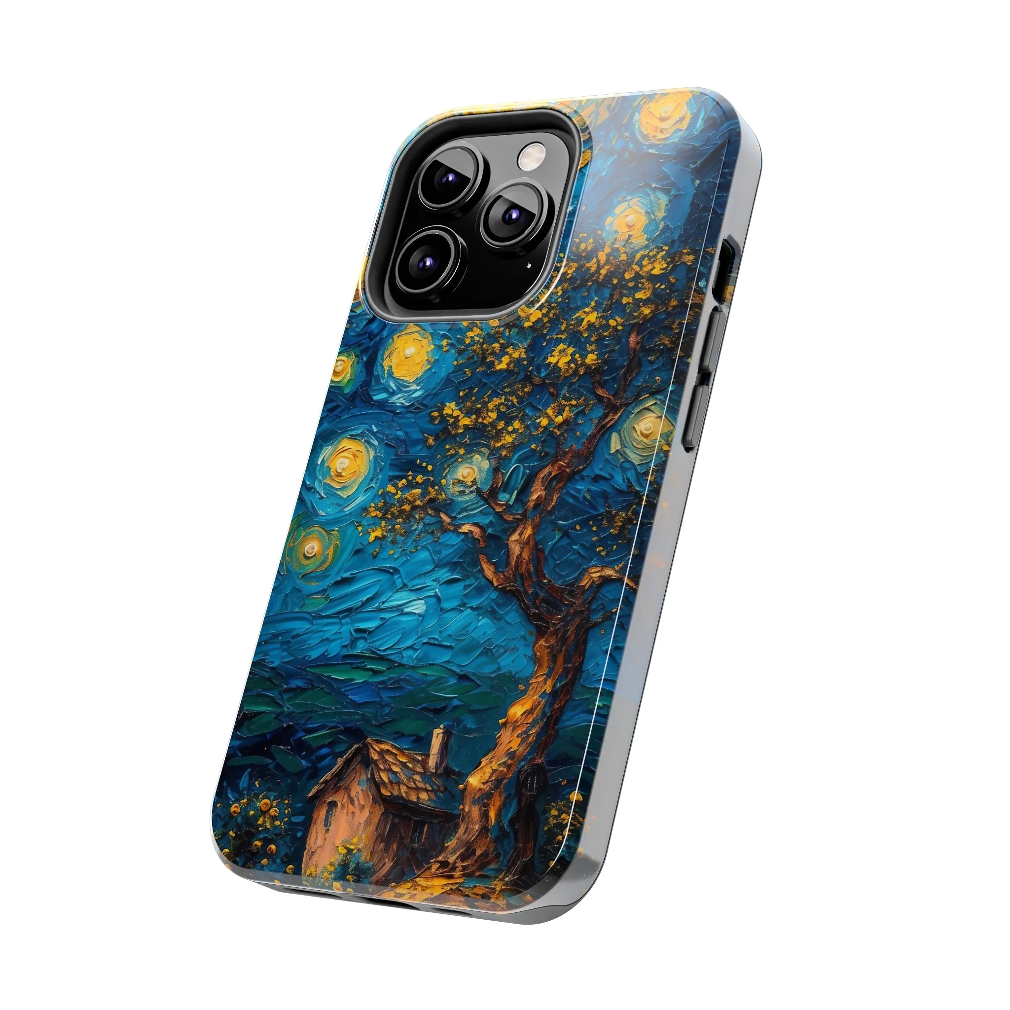 Yellow Dreamy Artistic Sky Design Tough Phone Case