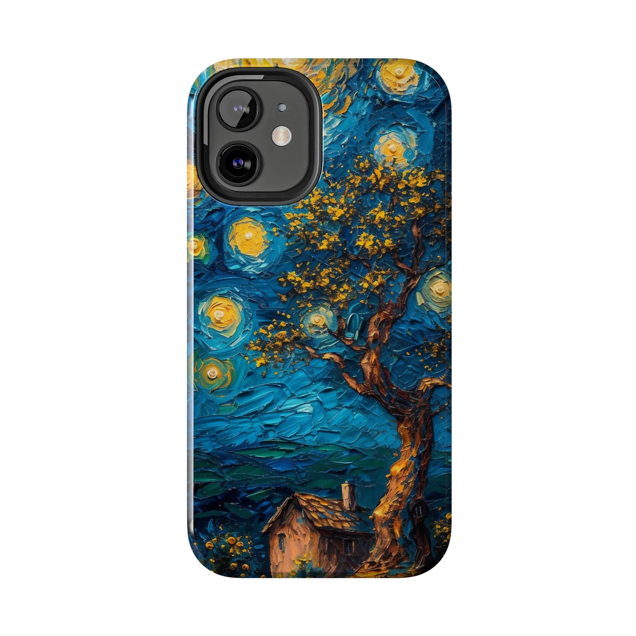 Yellow Dreamy Artistic Sky Design Tough Phone Case