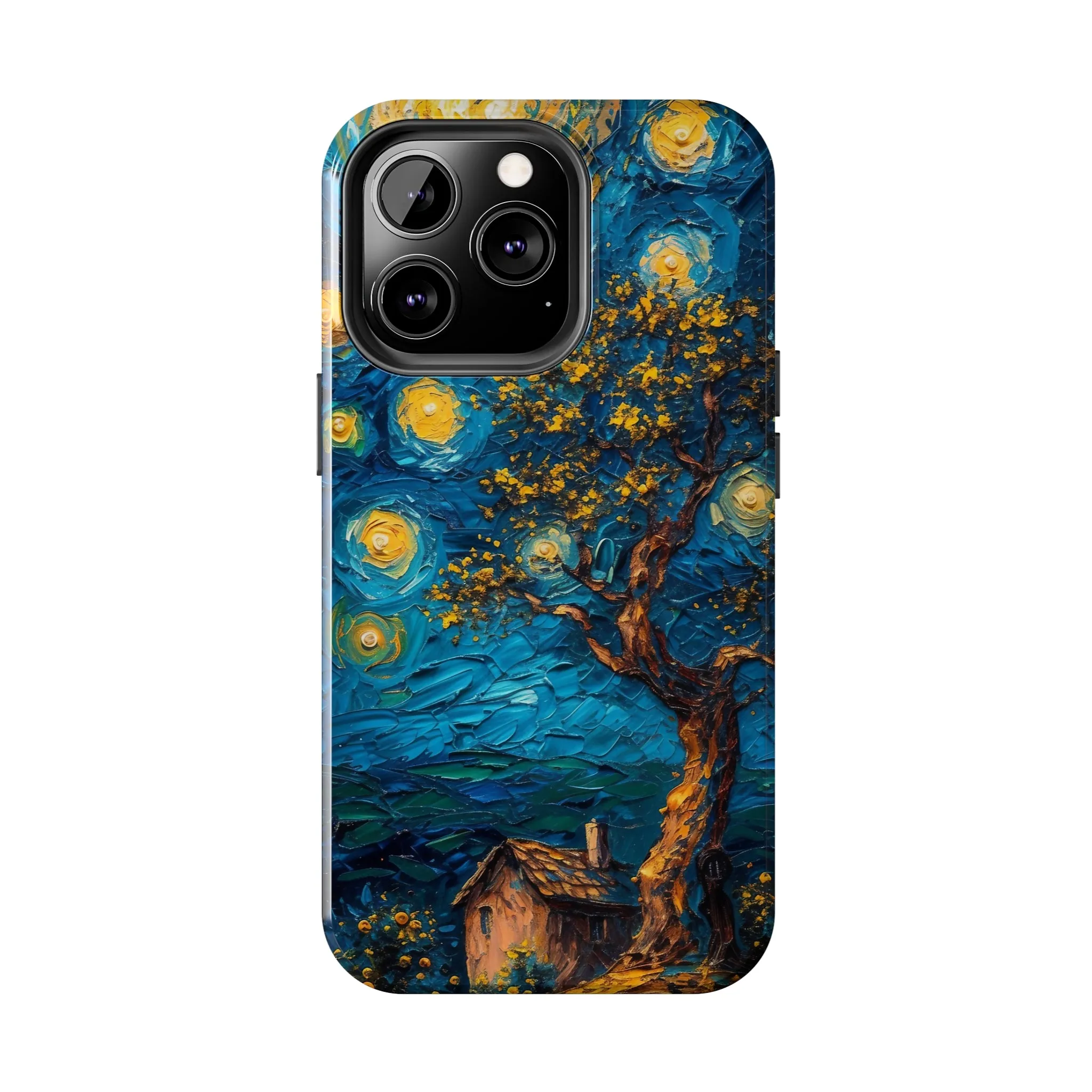 Yellow Dreamy Artistic Sky Design Tough Phone Case