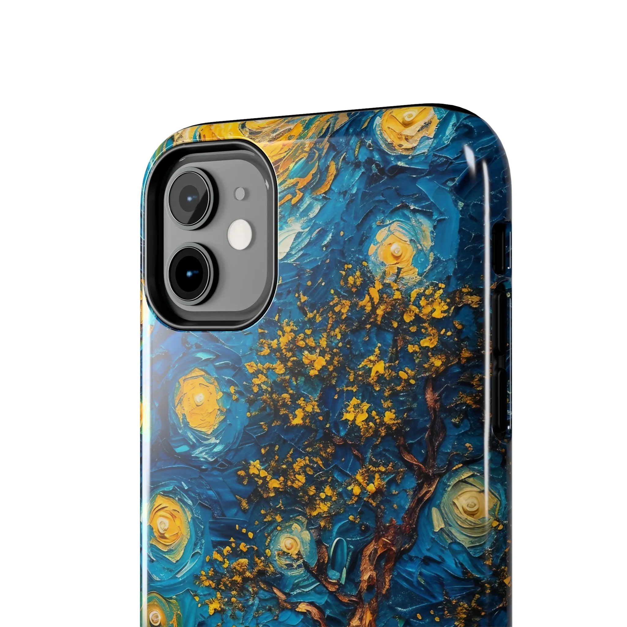 Yellow Dreamy Artistic Sky Design Tough Phone Case