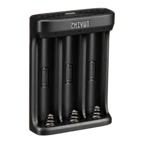 ZHIYUN TRIPLE 18650 BATTERY CHARGER